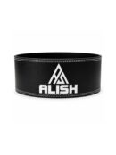 ALISH Classic Black Leather Lifting Belt