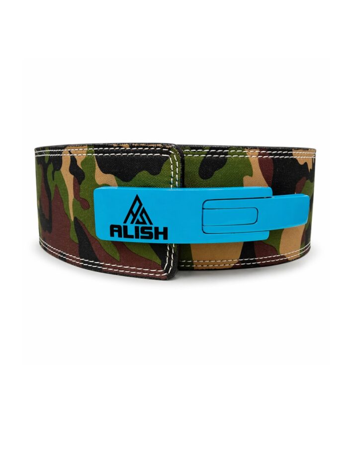 10MM LEVER BELT - CAMOUFLAGE/BLUE