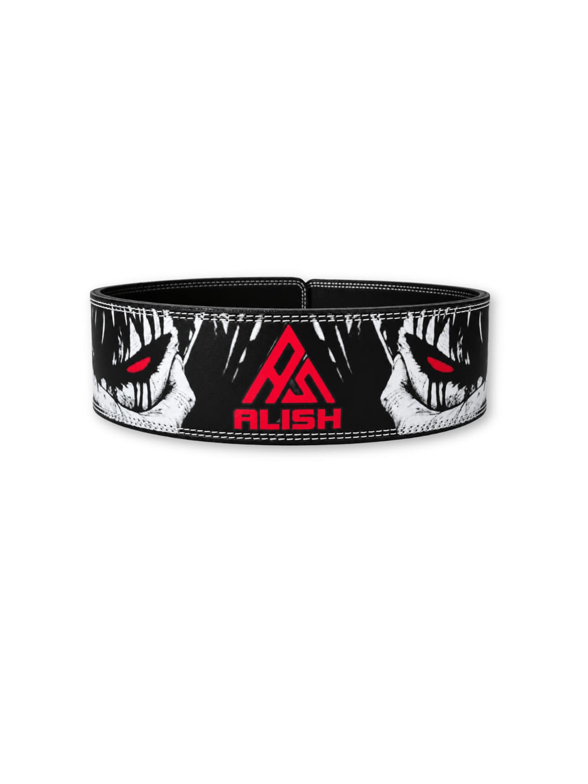 10MM LEVER BELT - BLACK & WHITE