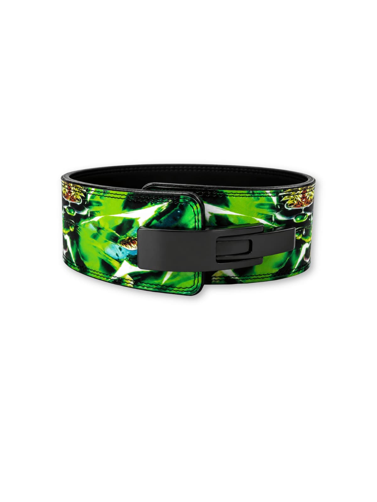 10MM LEVER BELT - ( Toxic Green )