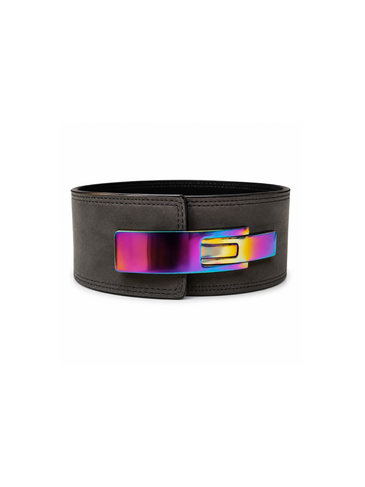 10MM LEVER BELT - Dark Grey (MULTICOLOR LEVER )