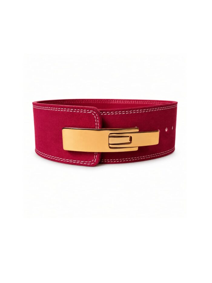 10MM LEVER BELT - Golden BUCKLE