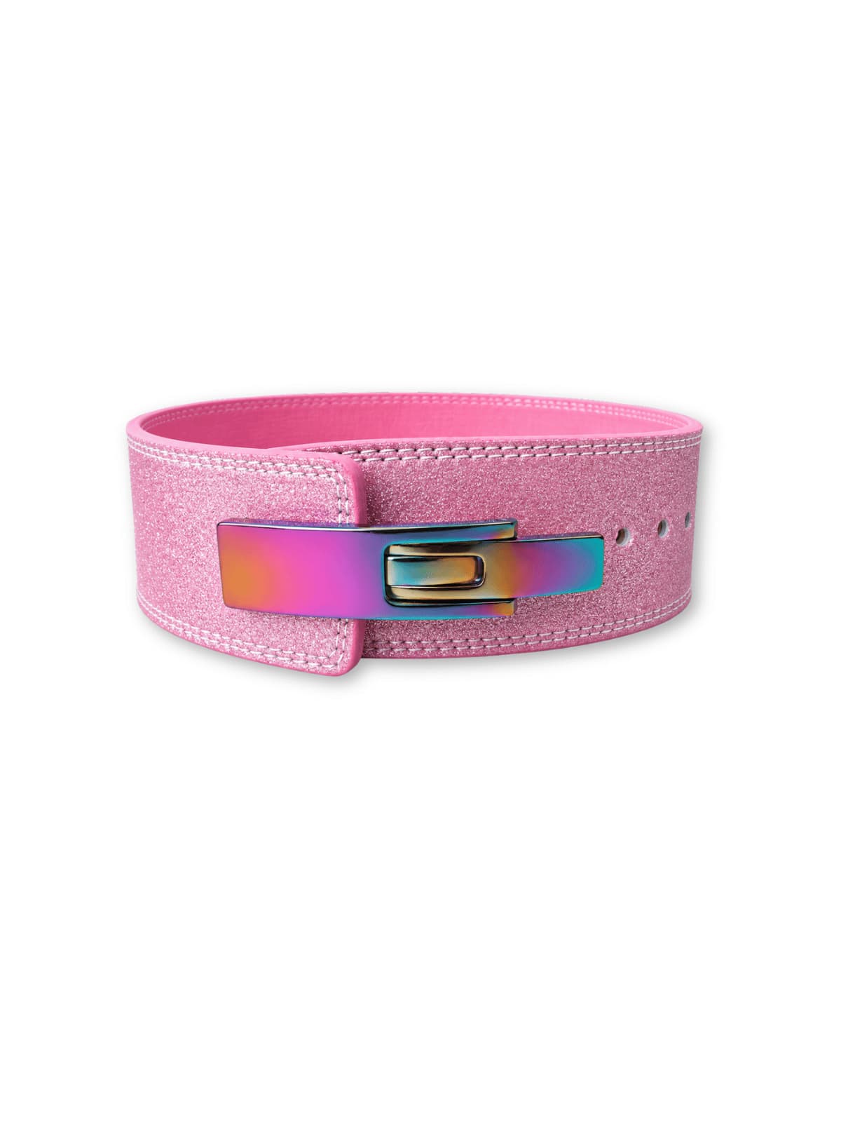 10MM LEVER BELT - ( PINK COLOR )