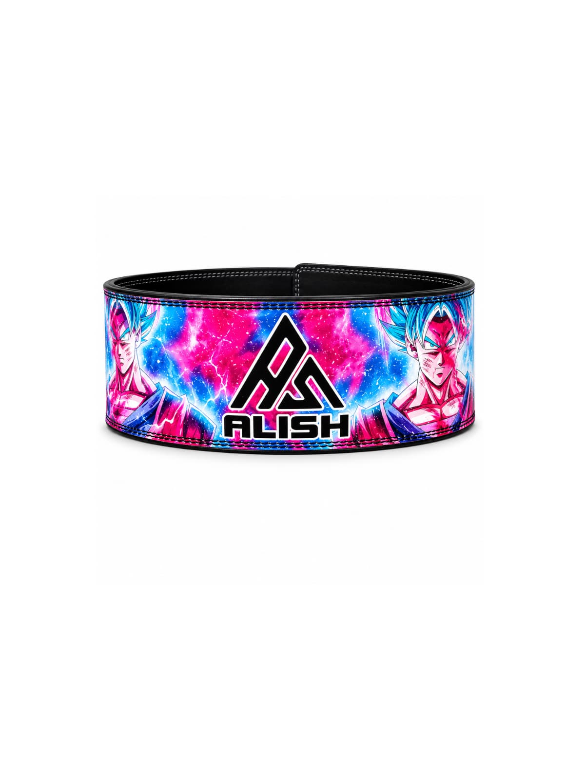 10MM LEVER BELT –MULTI COLORED ANIME , ( LIGHT BLUE LEVER ) - Image 3