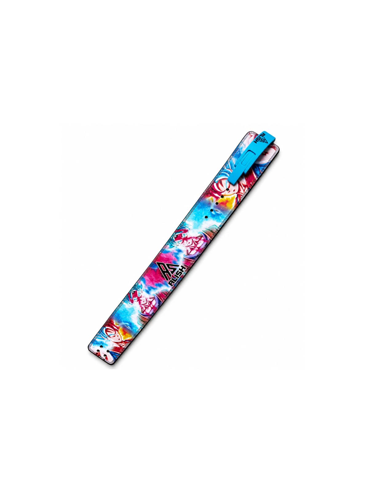 10MM LEVER BELT –MULTI COLORED ANIME , ( LIGHT BLUE LEVER ) - Image 2