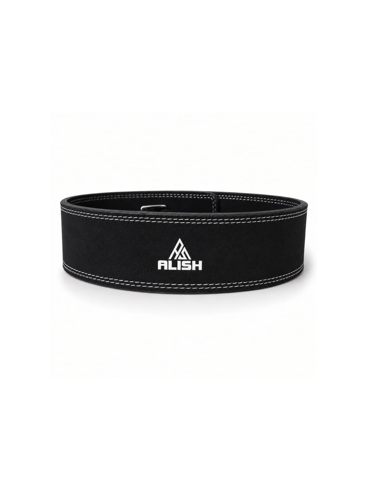 3 INCH LEVER BELT-( BLACK & GOLDEN BUCKLE ) - Image 2