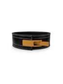 10MM LEVER BELT – BLACK & Golden Lever