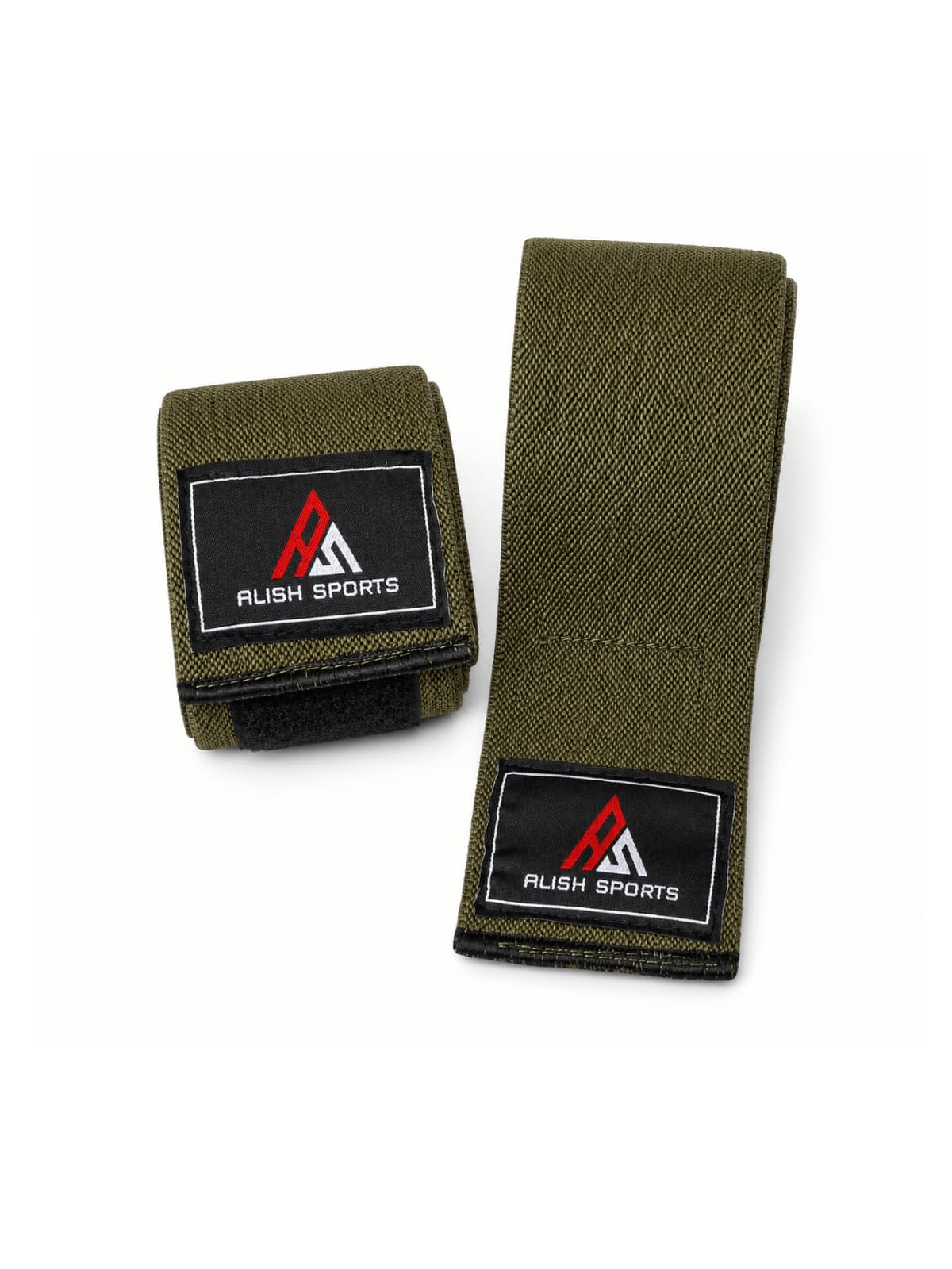 Knee Wraps- ( Olive Green  )