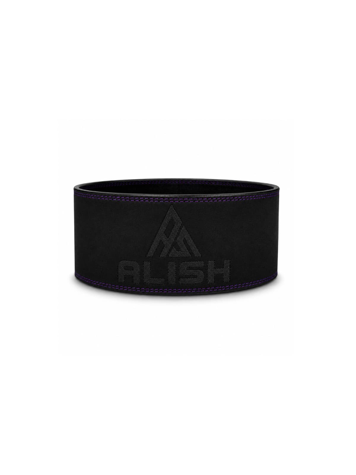 10MM LEVER BELT – BLACK ( SILVER LEVER ) - Image 2
