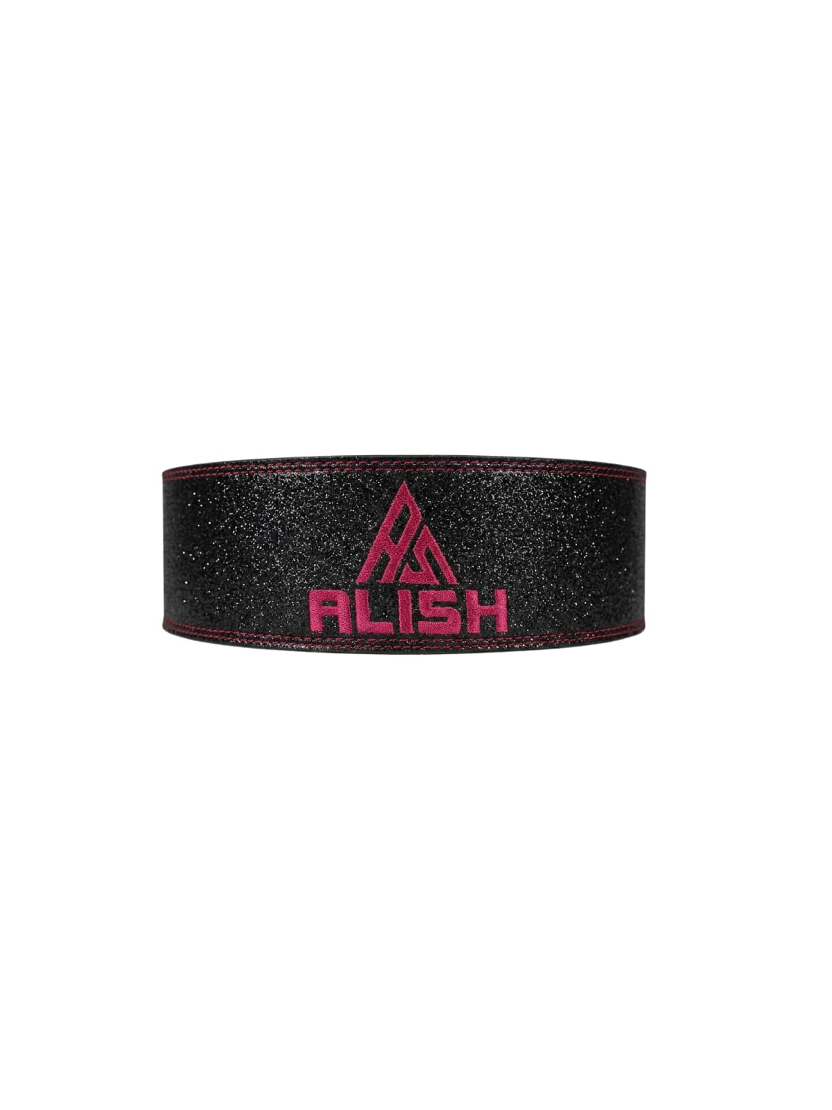 BLACK SPARKING LEATHER 10MM BELT – ( BLACK LEVER )