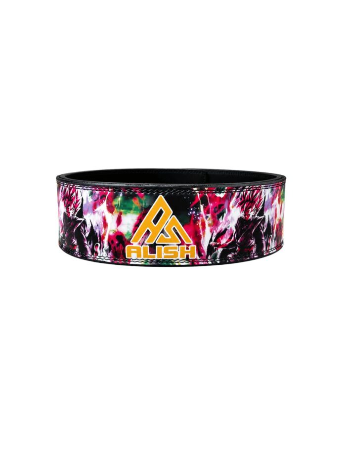 10MM LEVER BELT- PURPLE AND PINK COLOR SCHEME