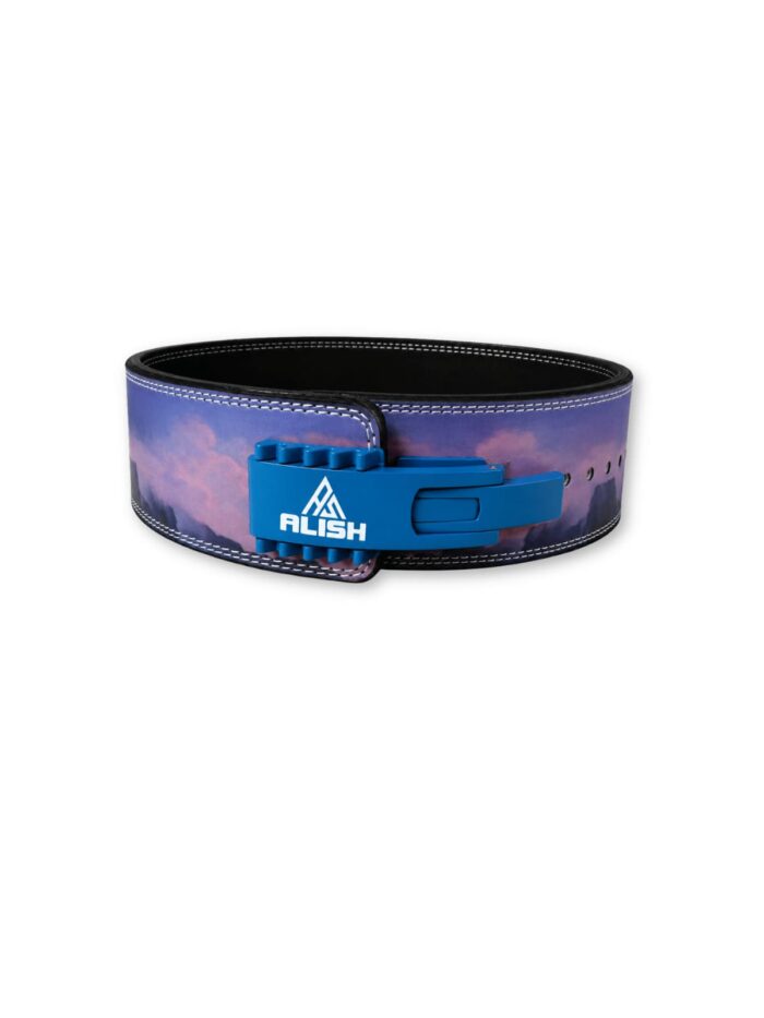 10MM LEVER BELT - PURPLE & PINK BLEND