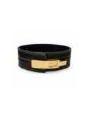 10MM LEVER BELT – BLACK & Golden Lever